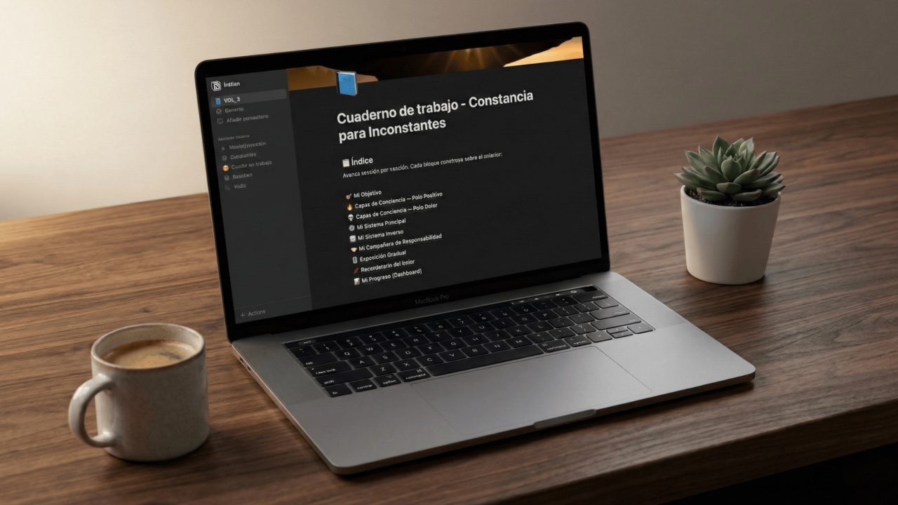 Cuaderno de trabajo en Notion